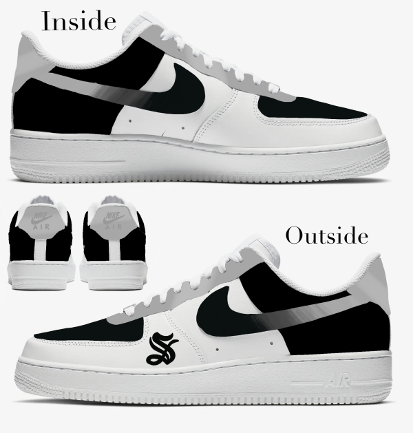 Chicago Baseball Team Nike Air Force 1 ‘07 Unisex Adult (Low/Mid/Hitop) - Image 2