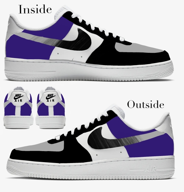 Colorado Baseball Team Nike Air Force 1 ‘07 Unisex Adult (Low/Mid/Hitop) - Image 4