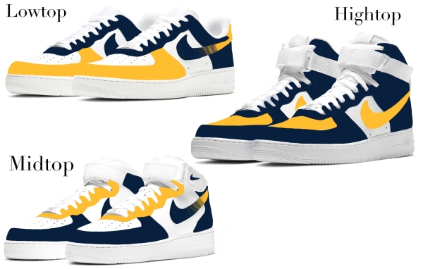 Milwaukee Baseball Team Nike Air Force 1 ‘07 Unisex Adult (Low/Mid/Hitop)