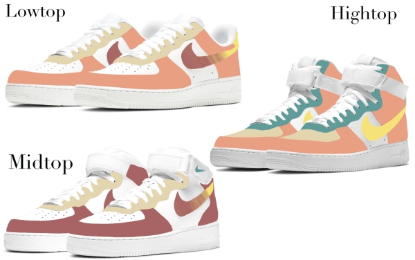Poké #003 #004 #005 Inspired Nike Air Force 1 '07 Unisex Adult (Low/Mid/Hitop)