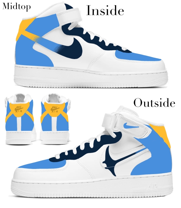 Tampa Bay Baseball Team Nike Air Force 1 ‘07 Unisex Adult (Low/Mid/Hitop) - Image 3