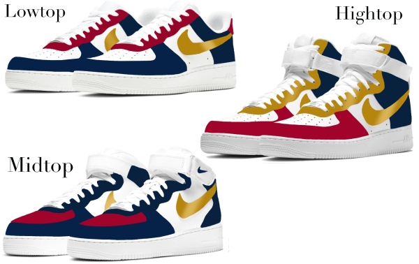 Minnesota Baseball Team Nike Air Force 1 ‘07 Unisex Adult (Low/Mid/Hitop)