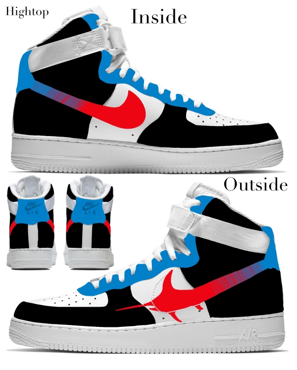 Miami Baseball Team Nike Air Force 1 ‘07 Unisex Adult (Low/Mid/Hitop) - Image 4