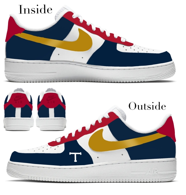 Minnesota Baseball Team Nike Air Force 1 ‘07 Unisex Adult (Low/Mid/Hitop) - Image 2