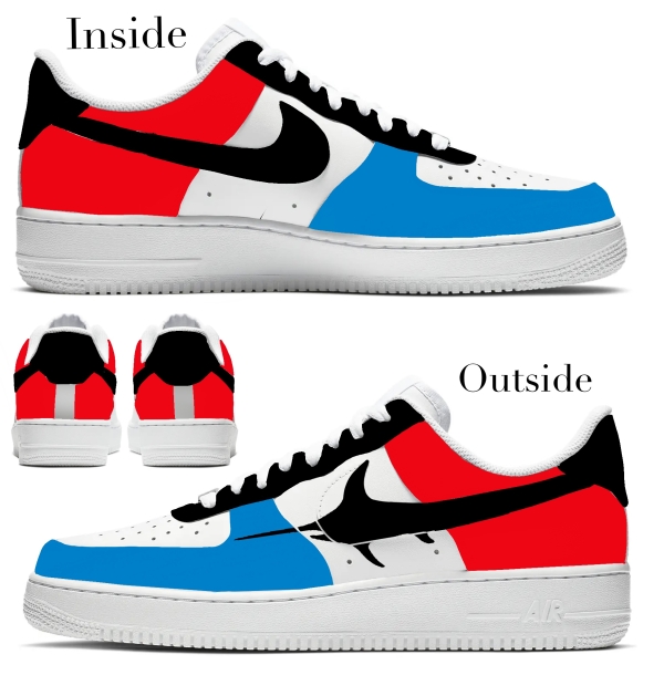 Miami Baseball Team Nike Air Force 1 ‘07 Unisex Adult (Low/Mid/Hitop) - Image 2