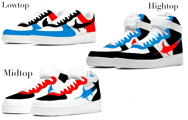 Miami Baseball Team Nike Air Force 1 ‘07 Unisex Adult (Low/Mid/Hitop)