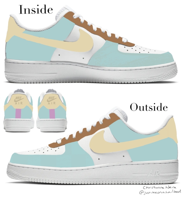 Poké #006 #007 #008 Inspired Nike Air Force 1 '07 Unisex Adult (Low/Mid/Hitop) - Image 2