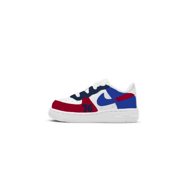 Baby Philadelphia Basketball Team Nike Air Force 1 '07 (Lowtop)