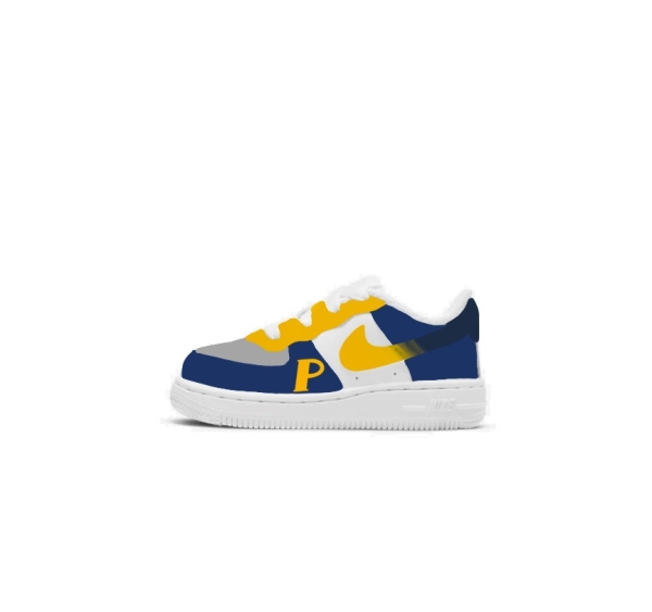 Baby Indiana Basketball Team Nike Air Force 1 '07 (Lowtop)