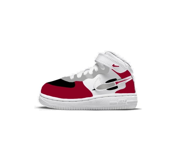 Little Kid Houston Basketball Team Nike Air Force 1 '07 (Low/Mid)