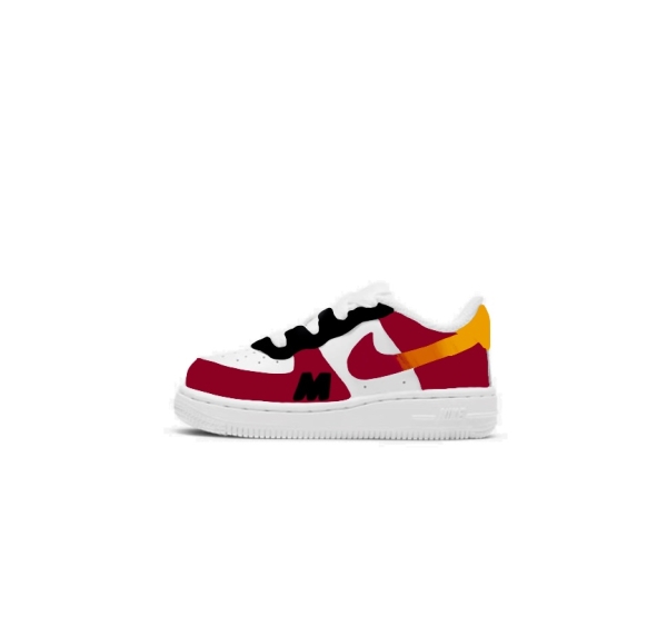 Baby Miami Basketball Team Nike Air Force 1 '07 (Lowtop)