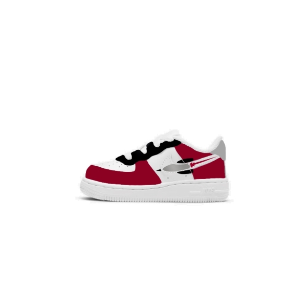Big Kid Houston Basketball Team Nike Air Force 1 '07 (Low/Mid/Hitop) - Image 2