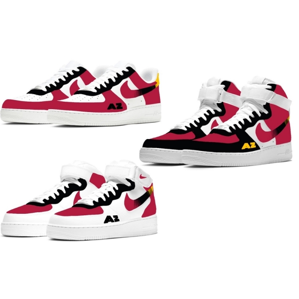 Arizona Football Team Nike Air Force 1 '07 Unisex Adult (Low/Mid/Hitop)