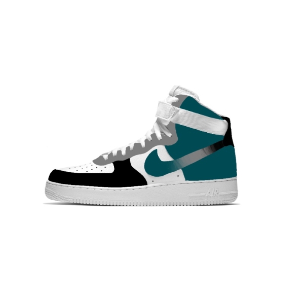 Big Kid Philadelphia Football Team Nike Air Force 1 '07 (Low/Mid/Hitop)
