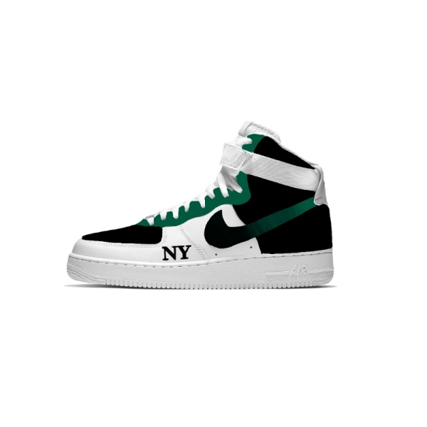 Big Kid New York Football Team Nike Air Force 1 '07 (Low/Mid/Hitop)