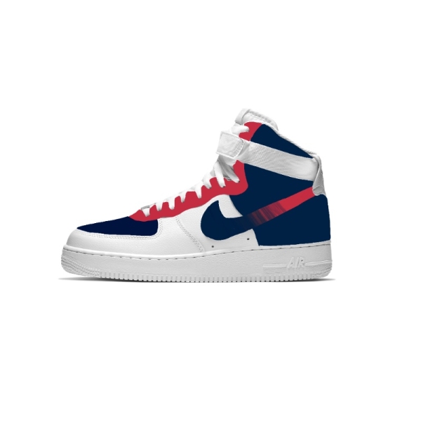 Big Kid New England Football Team Nike Air Force 1 '07 (Low/Mid/Hitop)