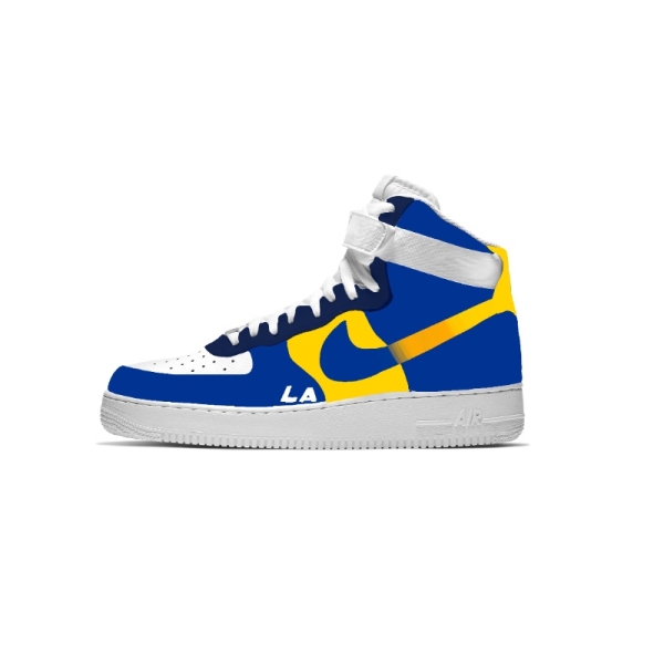 Big Kid Los Angeles Football Team Nike Air Force 1 '07 (Low/Mid/Hitop)