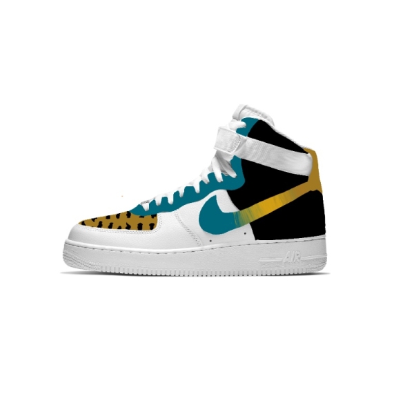 Big Kid Jacksonville Football Team Nike Air Force 1 '07 (Low/Mid/Hitop)