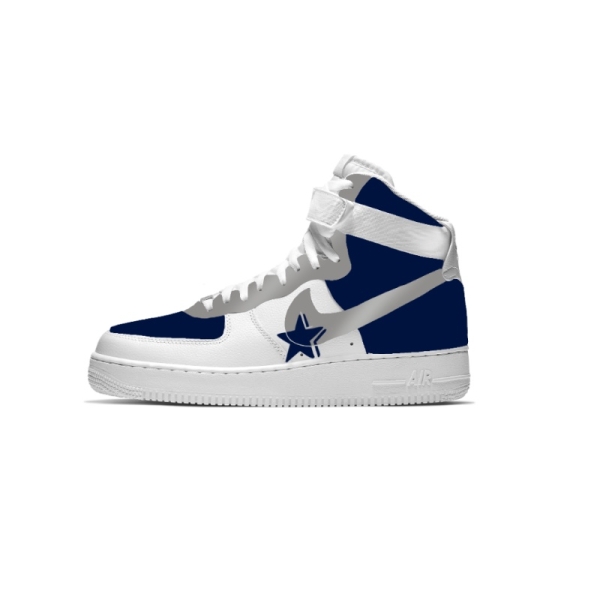 Big Kid Dallas Football Team Nike Air Force 1 '07 (Low/Mid/Hitop)