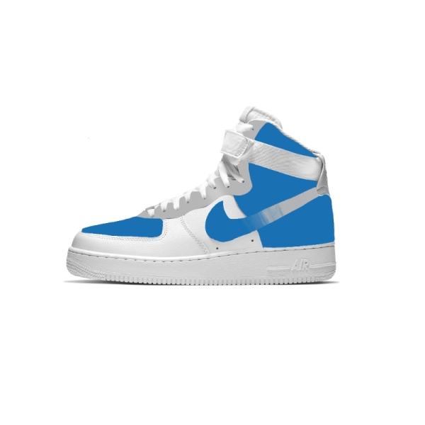 Big Kid Detroit Football Team Nike Air Force 1 '07 (Low/Mid/Hitop)