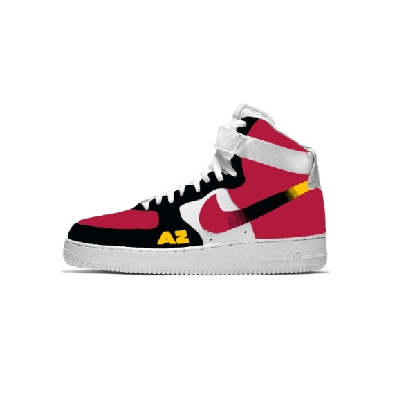 Big Kid Arizona Football Team Nike Air Force 1 '07 (Low/Mid/Hitop)