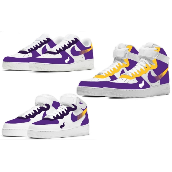 Minnesota Football Team Nike Air Force 1 '07 Unisex Adult (Low/Mid/Hitop)