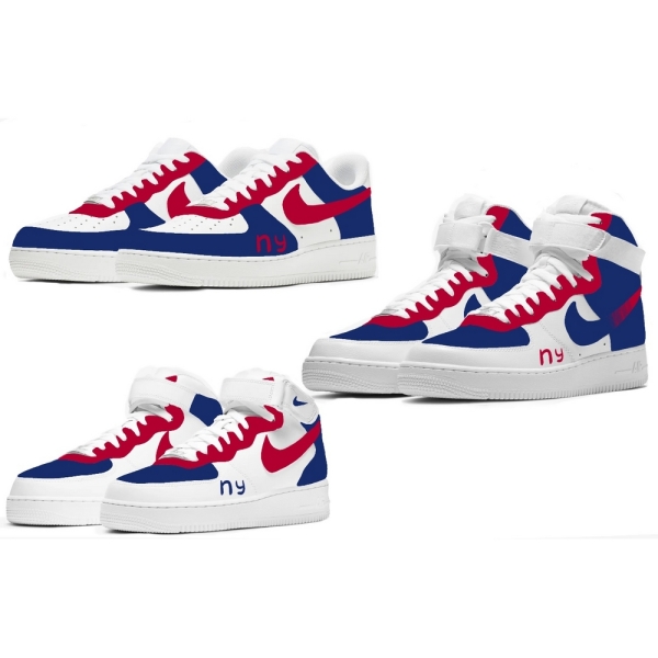 New York Football Team Nike Air Force 1 '07 Unisex Adult (Low/Mid/Hitop)