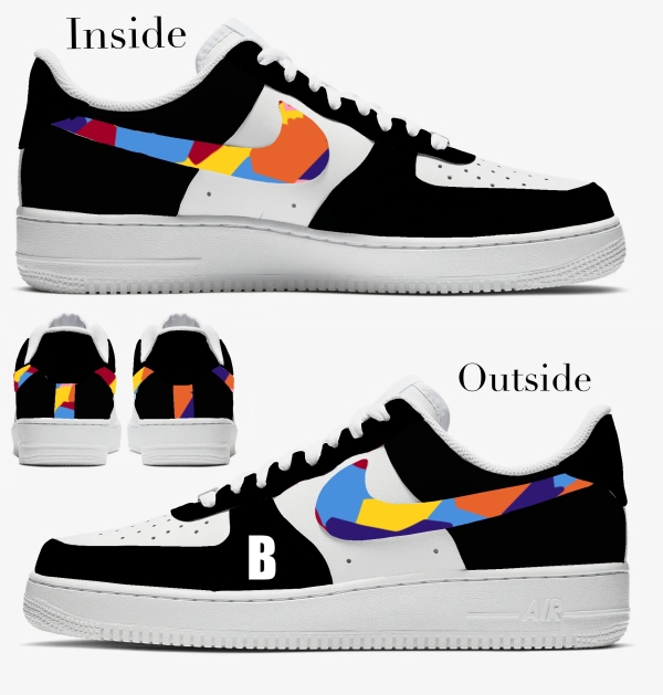 Baltimore Baseball Team City Nike Air Force 1 ‘07 Unisex Adult (Low/Mid/Hitop) - Image 2