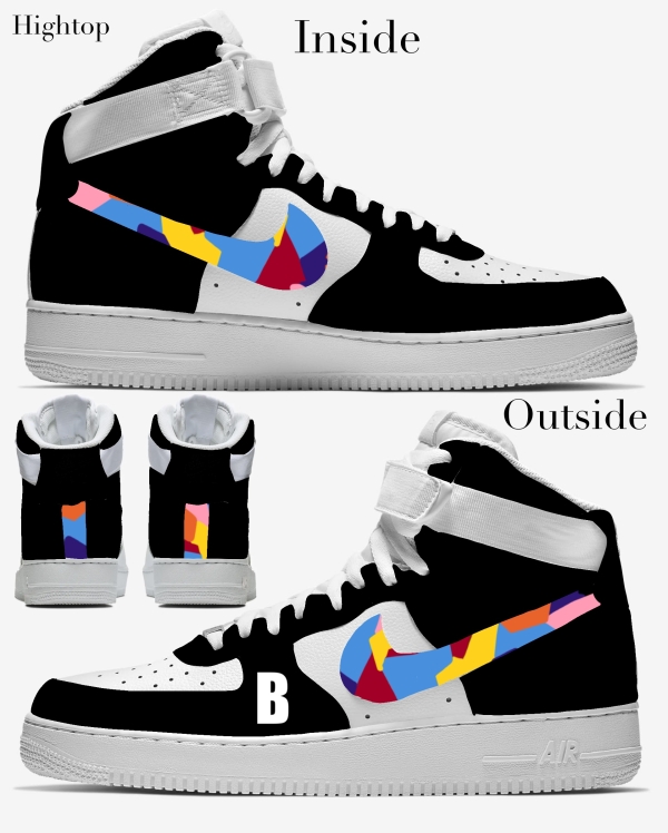 Baltimore Baseball Team City Nike Air Force 1 ‘07 Unisex Adult (Low/Mid/Hitop) - Image 4