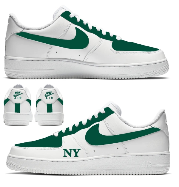 New York Football Team Legacy Nike Air Force 1 '07 Unisex Adult (Low/Mid/Hitop) - Image 2